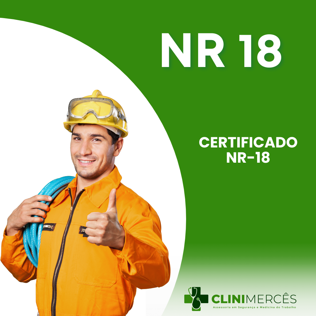 CERTIFICADO NR 18