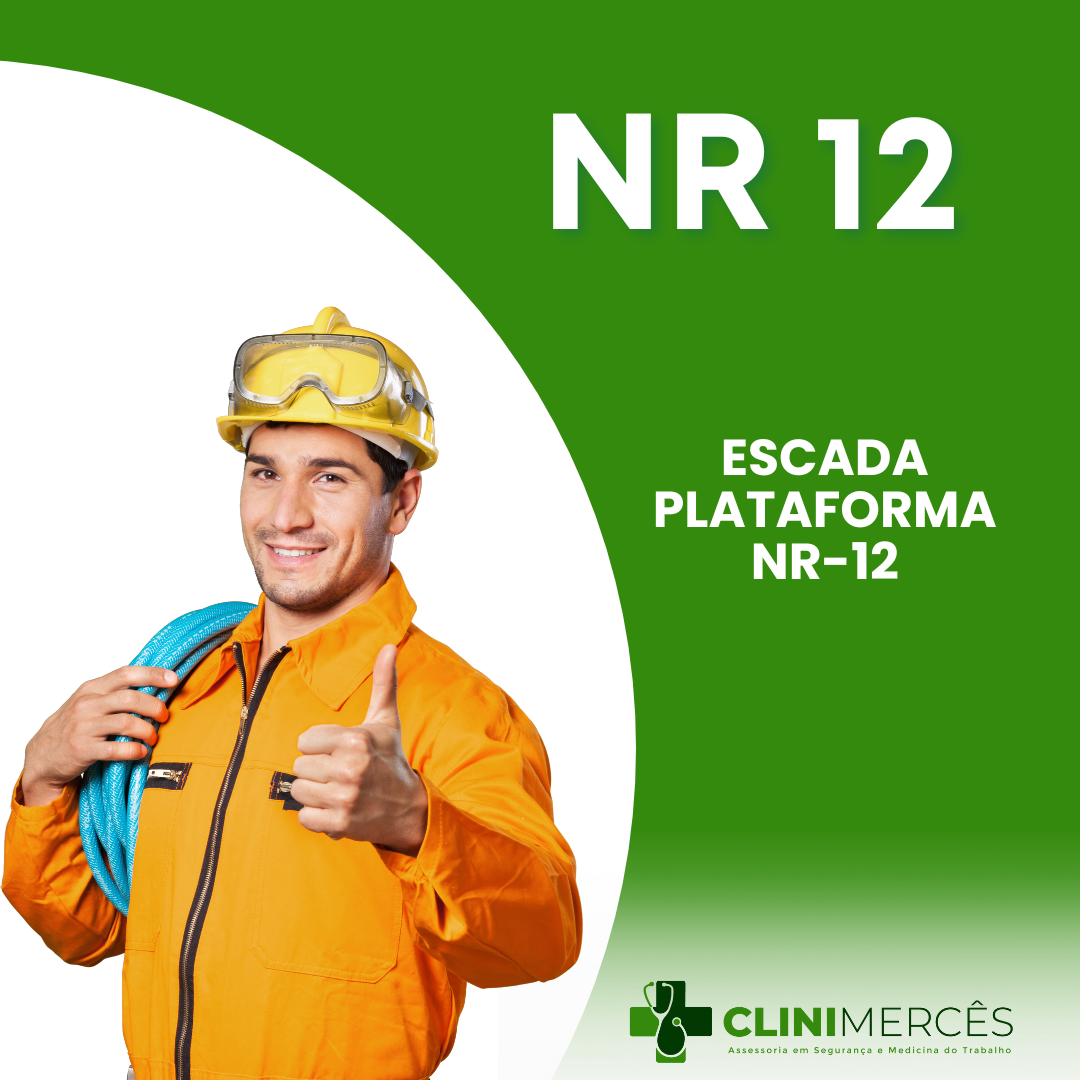 ESCADA PLATAFORMA NR12